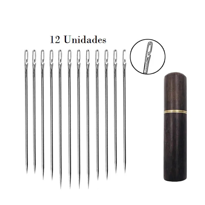 Practical Needle Kit with Ergonomic Needle Design