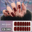 Premium DIY Gel Nail Stickers for Effortless Glam