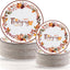 Havawish 120 Pcs Autumn Harvest Disposable Plates Set