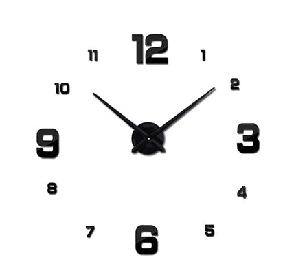 Artistic Wall Clock for Elegant Living Room Décor