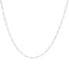 Solid 14K Yellow Gold 2.5mm Paperclip Chain Necklace - 18"