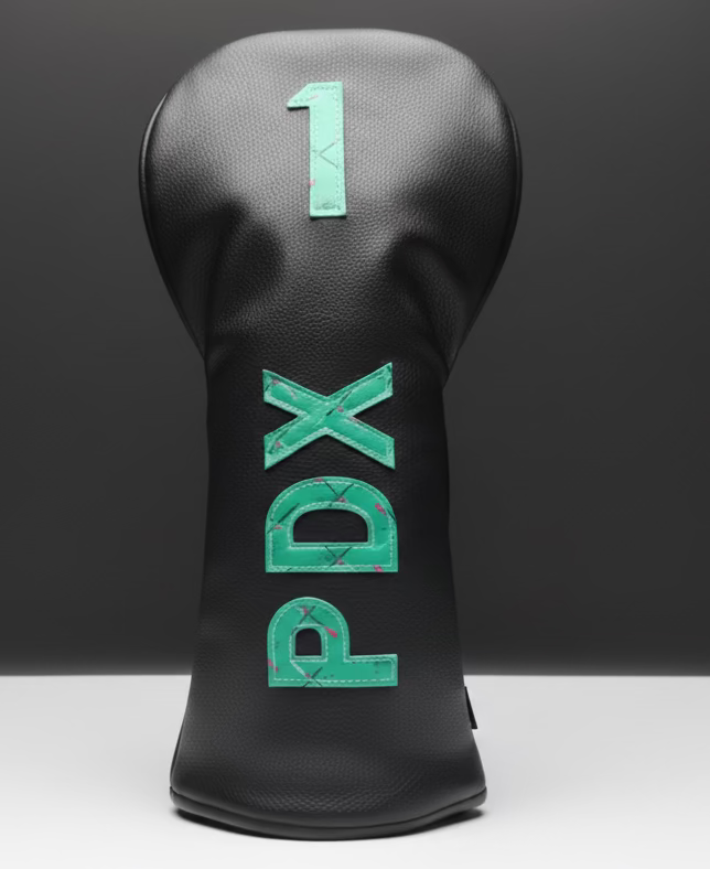 Funda de palo de golf inspirada en la alfombra PDX