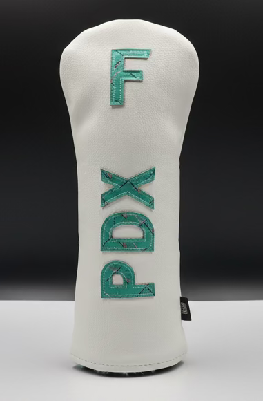 Funda de palo de golf inspirada en la alfombra PDX