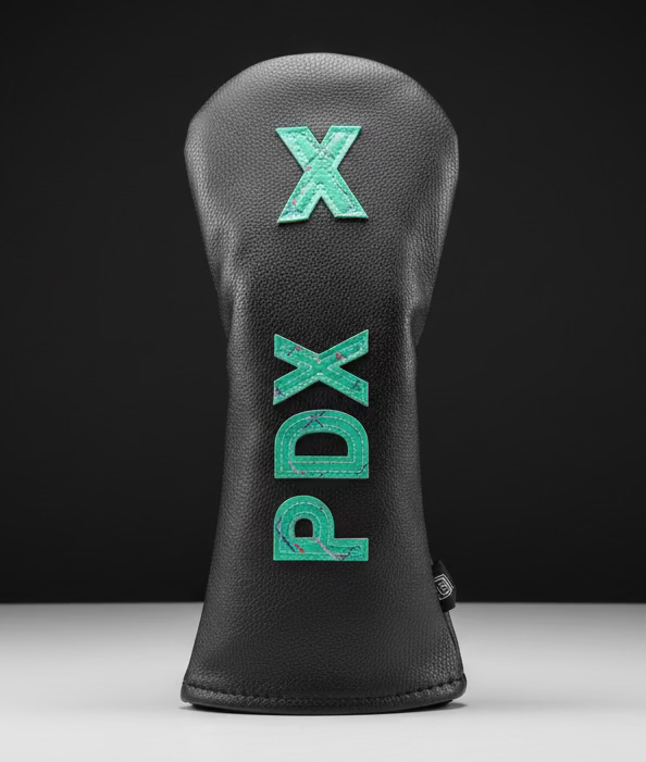 Funda de palo de golf inspirada en la alfombra PDX