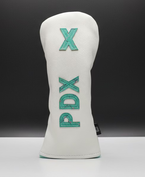 Funda de palo de golf inspirada en la alfombra PDX