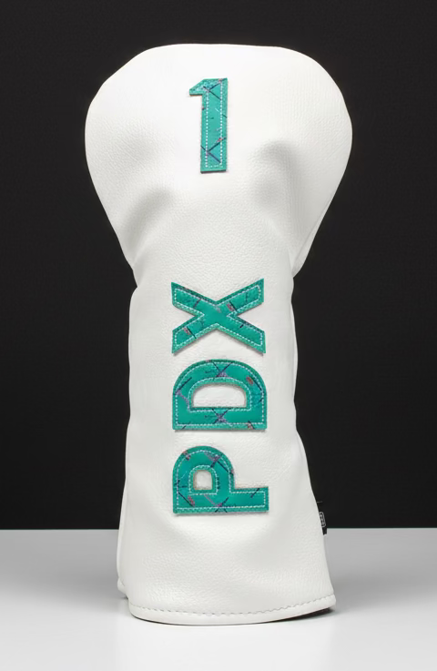 Funda de palo de golf inspirada en la alfombra PDX