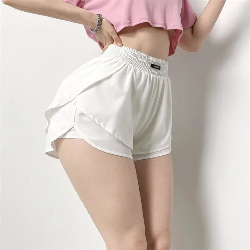Shorts de sport taille haute pour femmes
