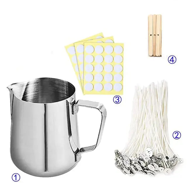Kit de fournitures pour la fabrication de bougies