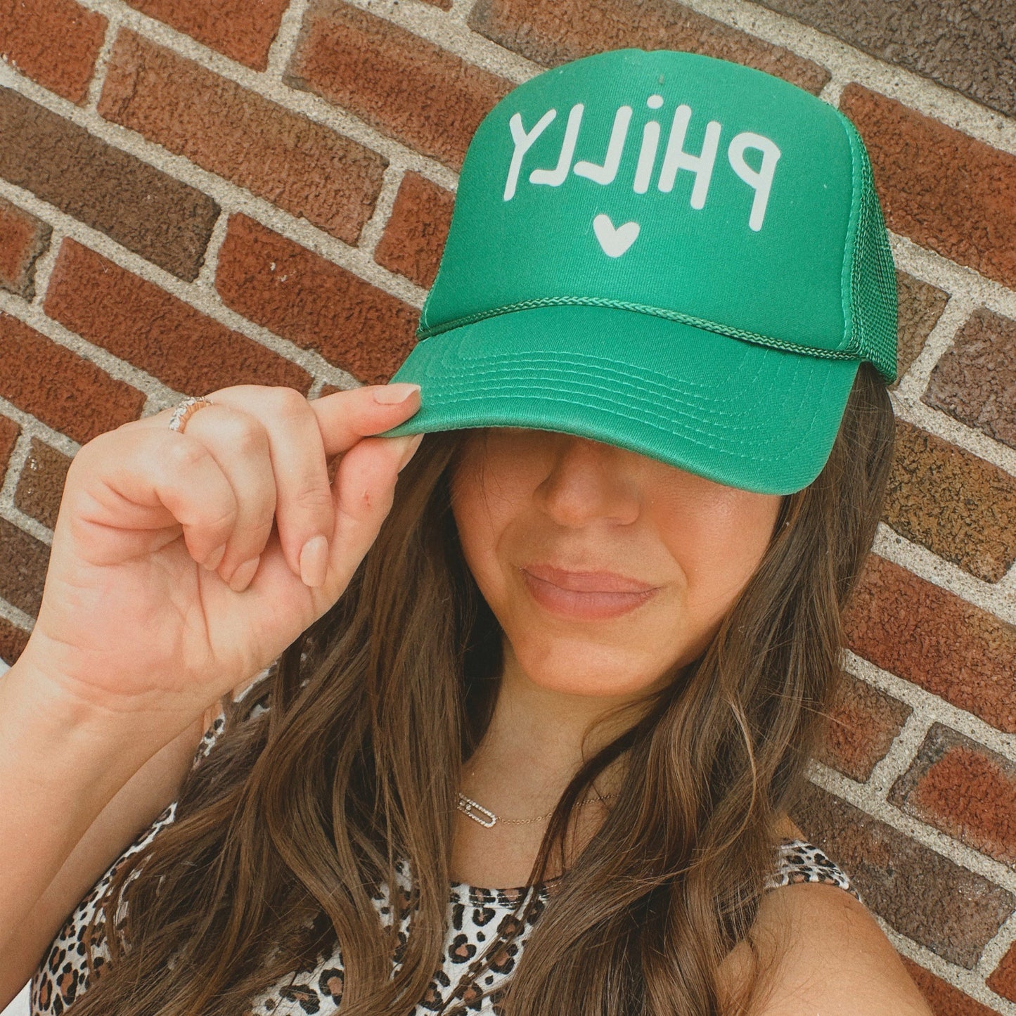 Gorra Trucker Impresa I Love Philly