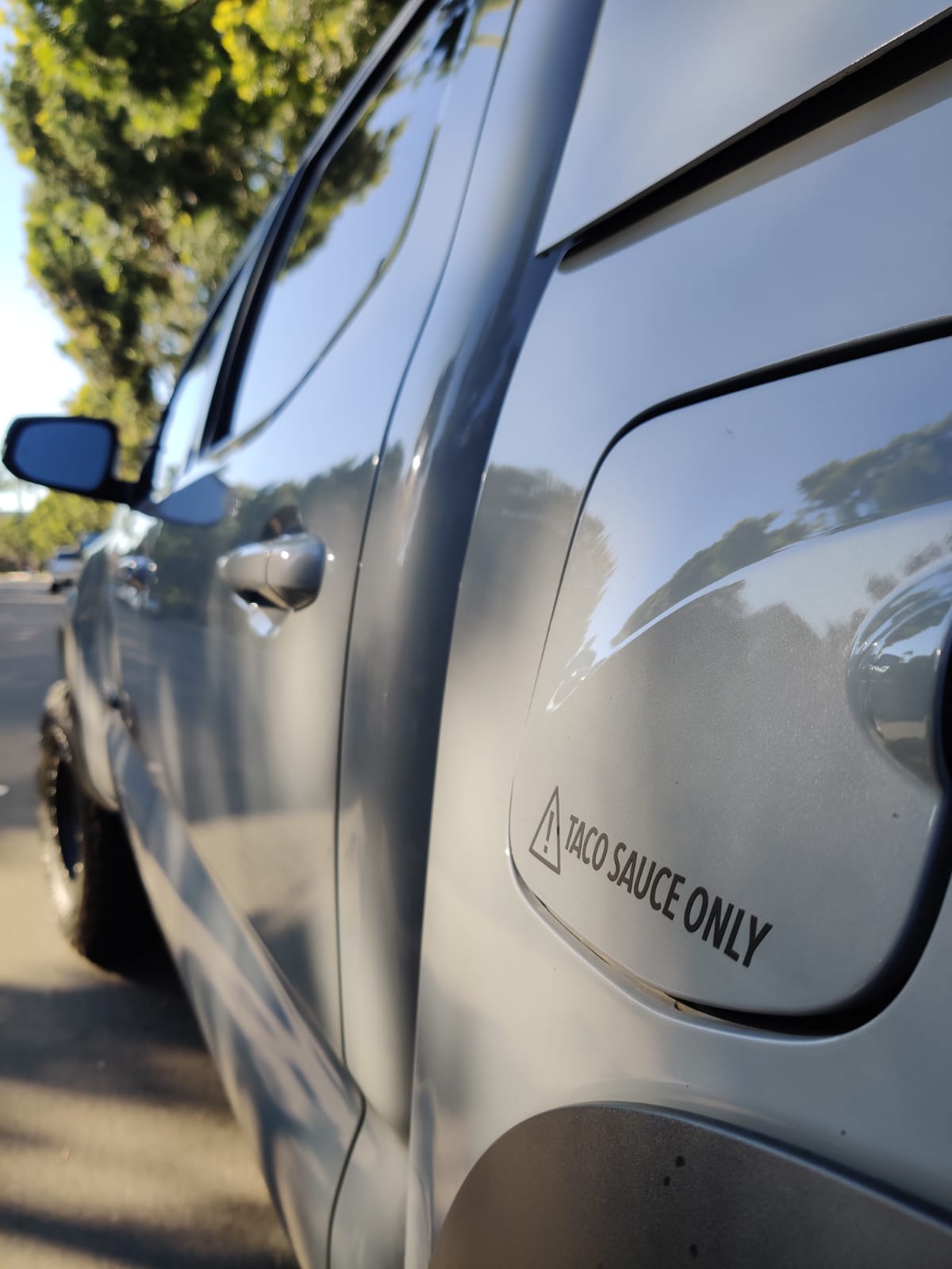 Taco Sauce Only! Decal for Your Tacoma - Korvel