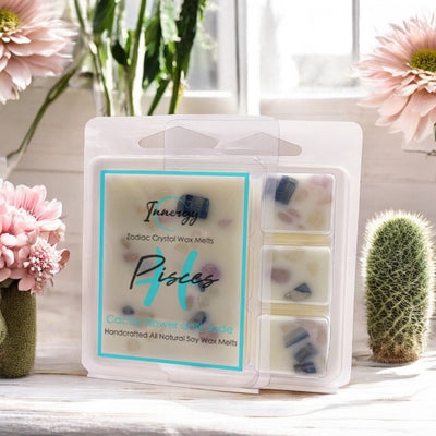 Celestial Pisces Crystal-Infused Coconut-Soy Wax Melts - Korvel