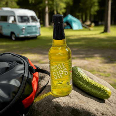 Pickle Sips™ Dill Pickle Juice – Authentic Dill Flavor in a 10 oz Bottle - Korvel