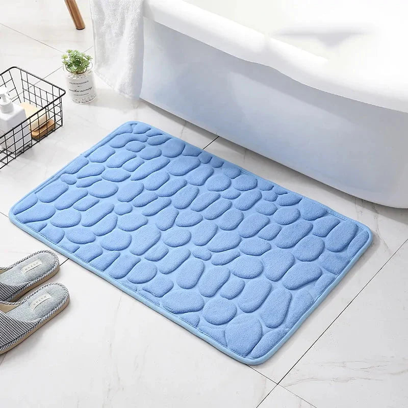 Alfombrilla de baño antideslizante con relieve