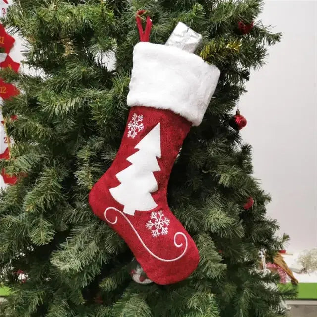 Calcetines Navideños Festivos para Alegría en las Fiestas