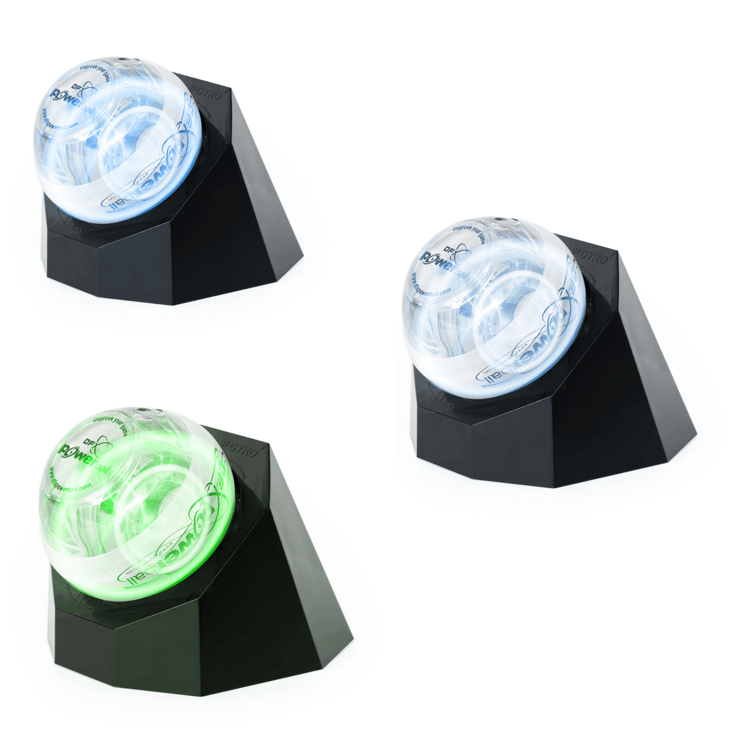 DFX Powerball Platinum Edition Resistance Trainer with Powerdock - Korvel