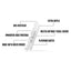 My-Blades Platinum Single Edge Razor Blades - 100 Count