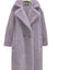 Manteau Long en Cachemire d'Agneau pour l'Hiver