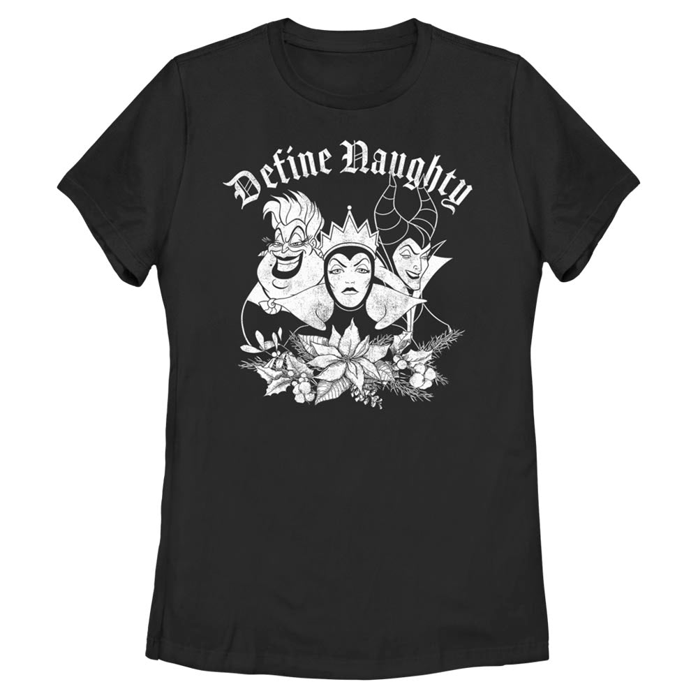 T-shirt graphique Define Naughty pour femmes de Disney