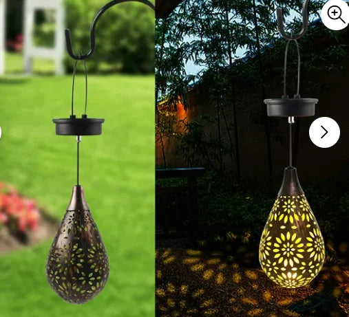 Linterna Solar de Oliva - Iluminación Exterior Ecológica