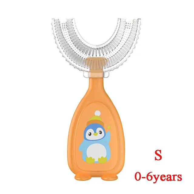 Children's Smart 360 Degree U Shape Manual Toothbrush