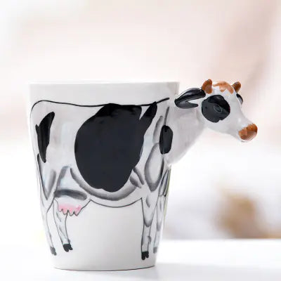 3D Animal Ceramic Mug - Unique Drinkware