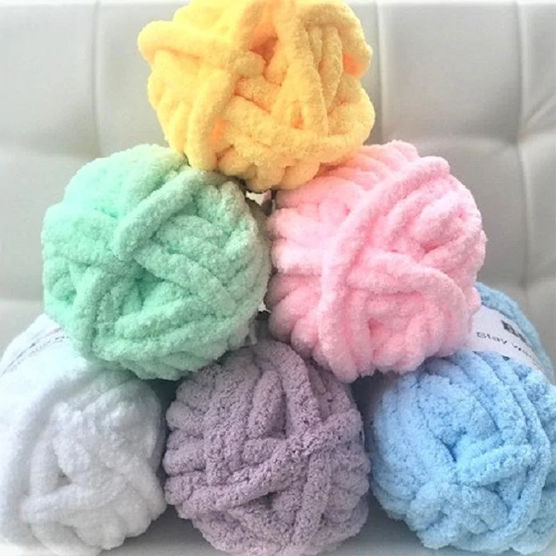 Luxurious Chunky Knitted Blanket