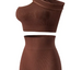 Soutien-gorge de sport off-shoulder pour femmes - Élégant et confortable