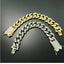 Ensemble de Bijoux Croisés en Diamant Hip Hop de Luxe