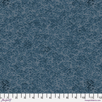 Denim Foliage Cotton Fabric - 44"/45" Per Yard