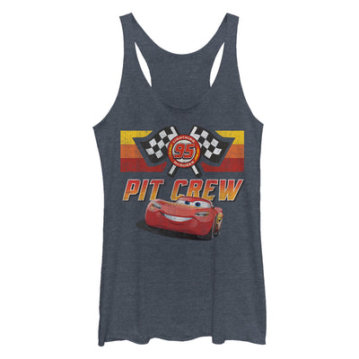 Junior's Disney Pixar Cars Pit Crew Tank Top