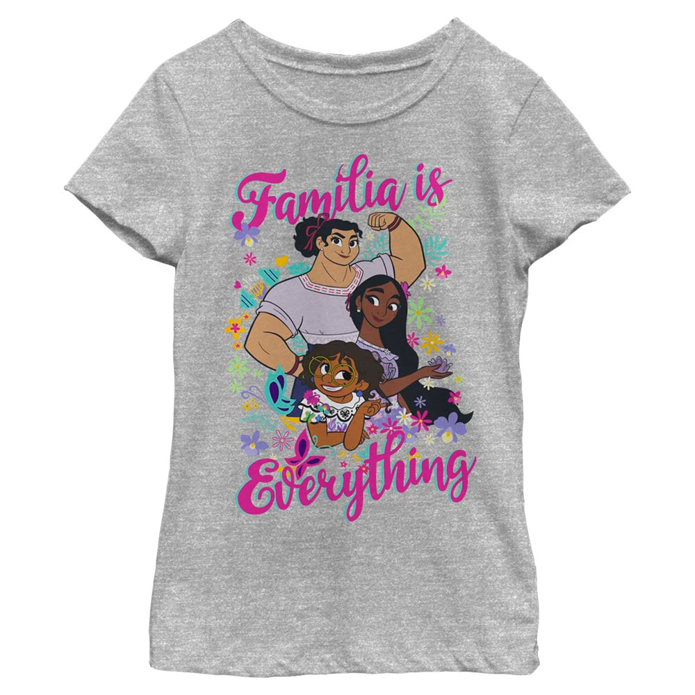 T-shirt Disney pour fille Familia est tout