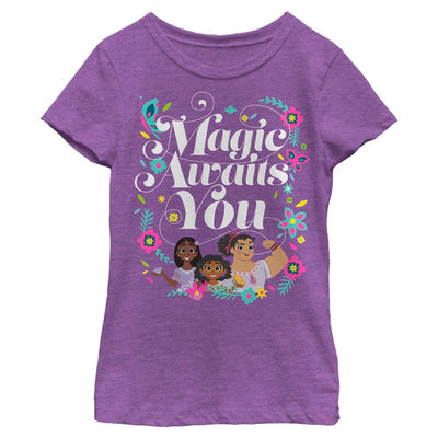 Camiseta de Disney Magic Awaits para niñas