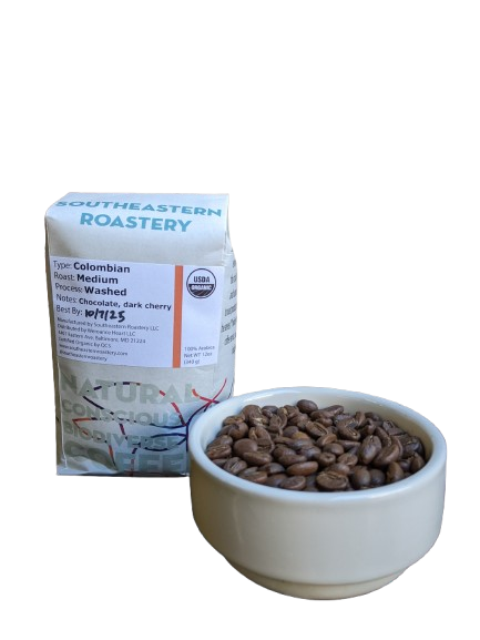 Café colombien biologique HER 12oz torréfié moyen
