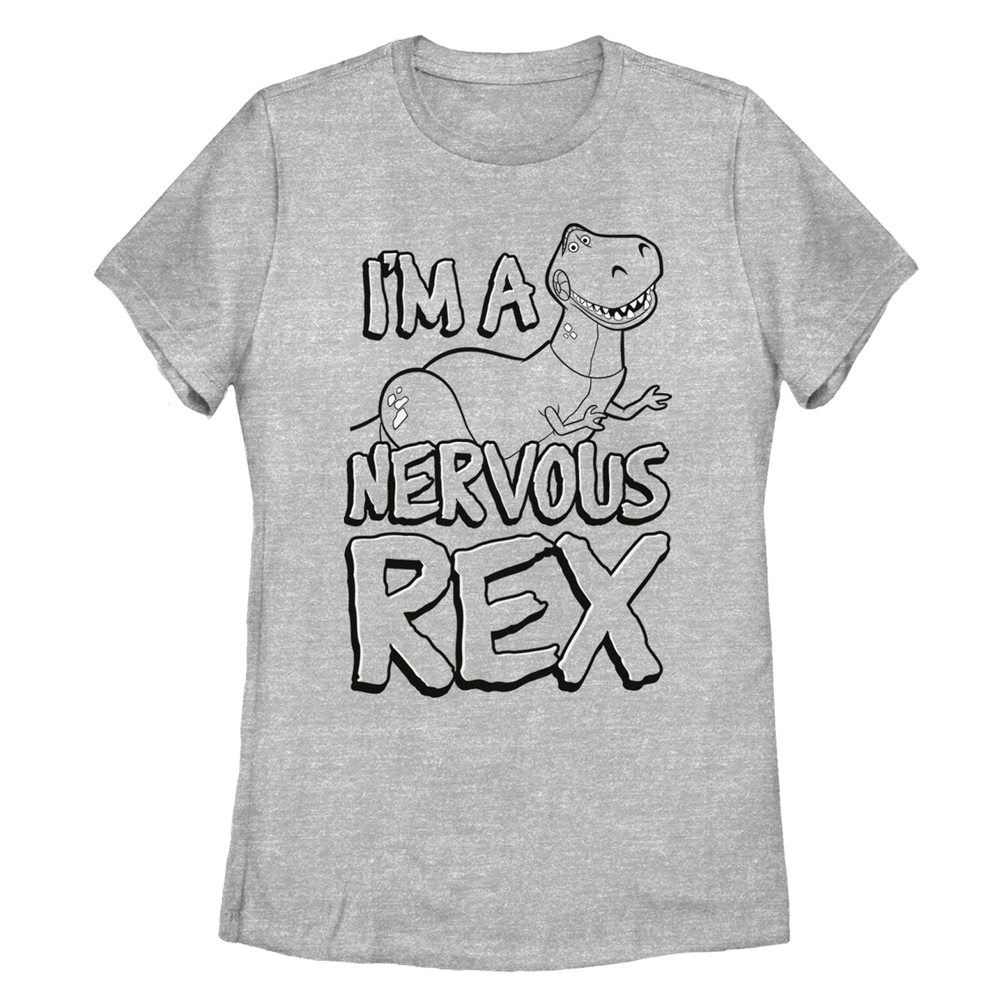 Camiseta Nervous Rex de Disney para Mujeres