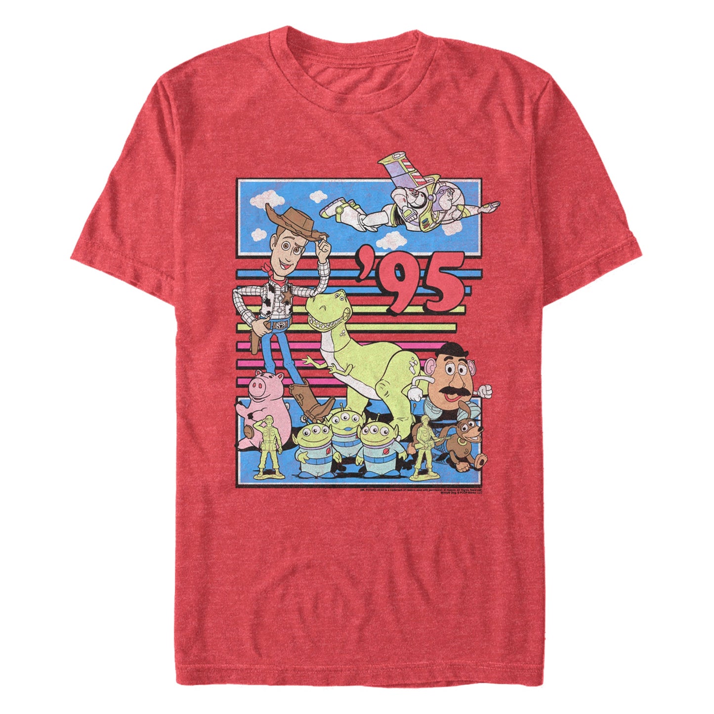 Camiseta gráfica de Toy Story para hombres de Disney