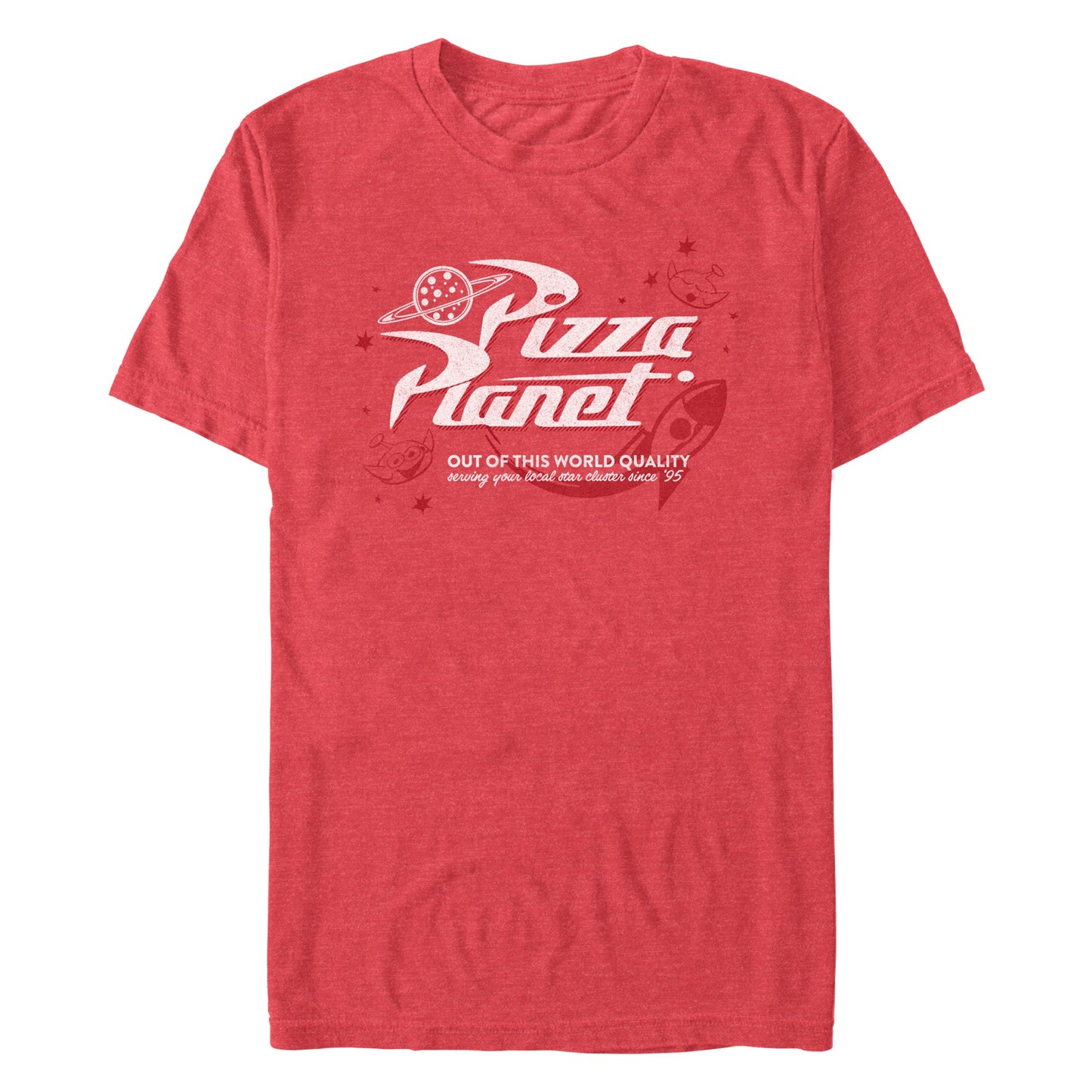 Camiseta Retro Pizza Planet de Disney para Hombre