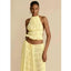 2-Piece Chic Halter Dress Suit Set