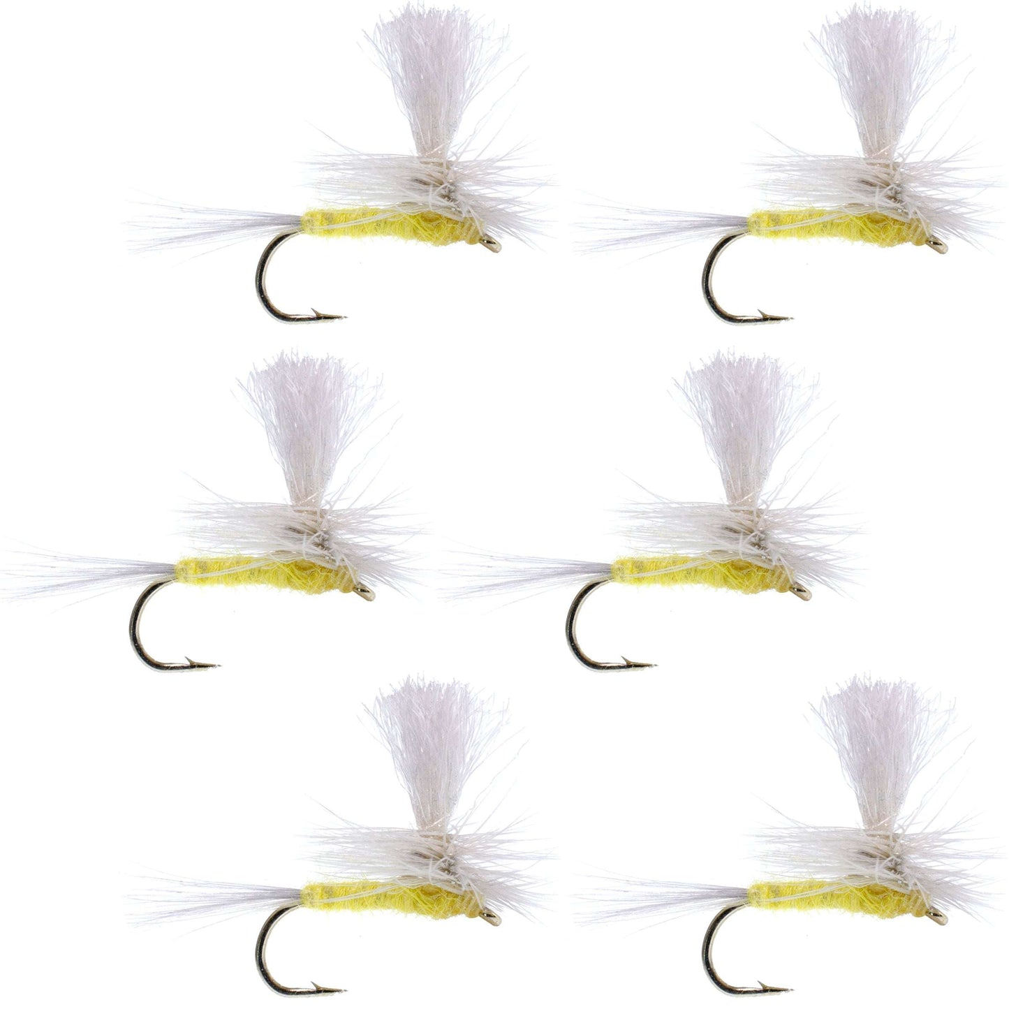 Mosca Secadora Clásica PMD Paracaídas Pale Morning Dun - Tamaño 20 (Paquete de 6)