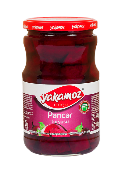Yakamoz Beetroot Pickle 680 g (24 oz) – Tangy Pickled Beets - Korvel