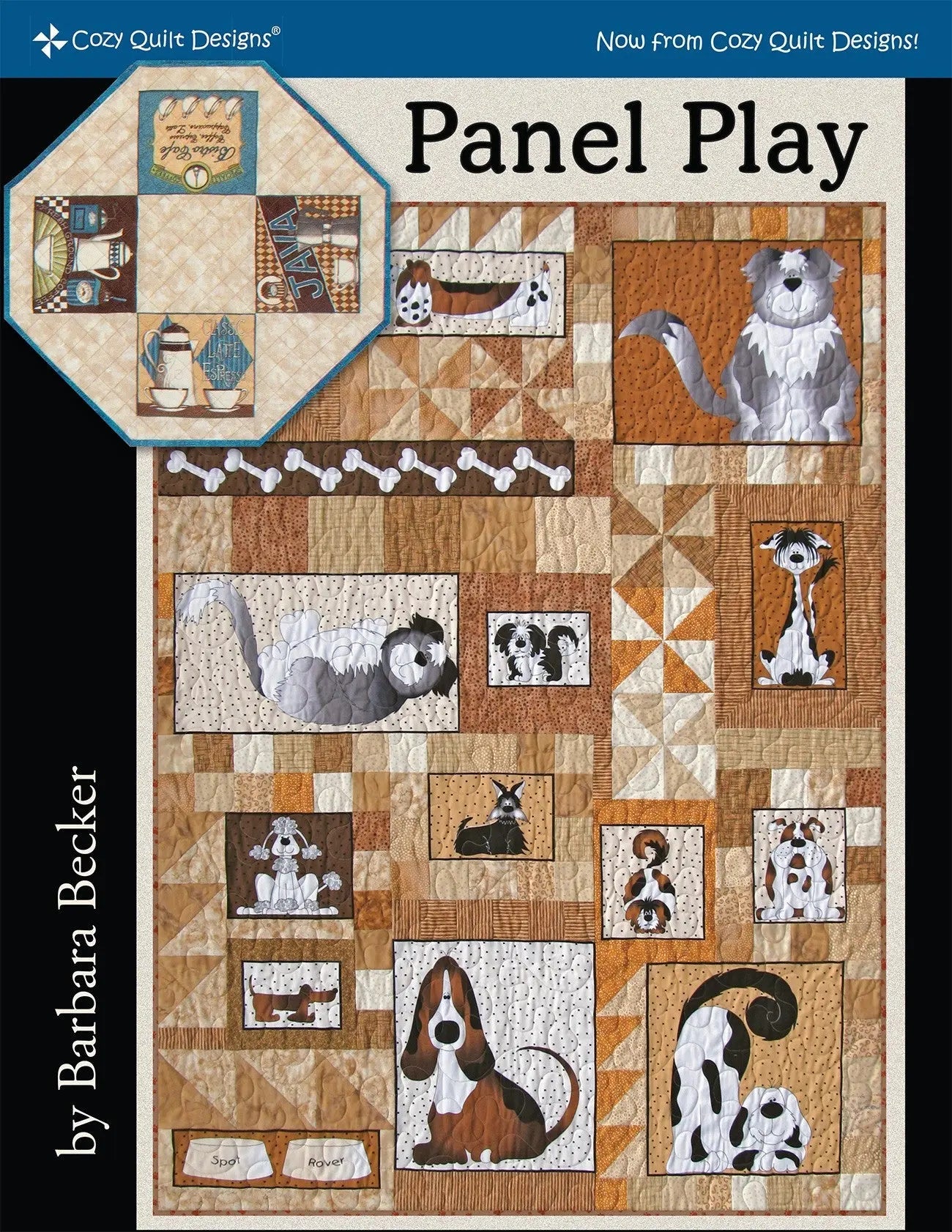 Panel Play Quilt Book by Barbara Becker