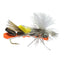 Ultimate Parachute Chernobyl Ant Foam Dry Fly Set - 10 Premium Grasshopper Dropper Flies - 5 Distinct Patterns - Size 10 Hooks - Korvel