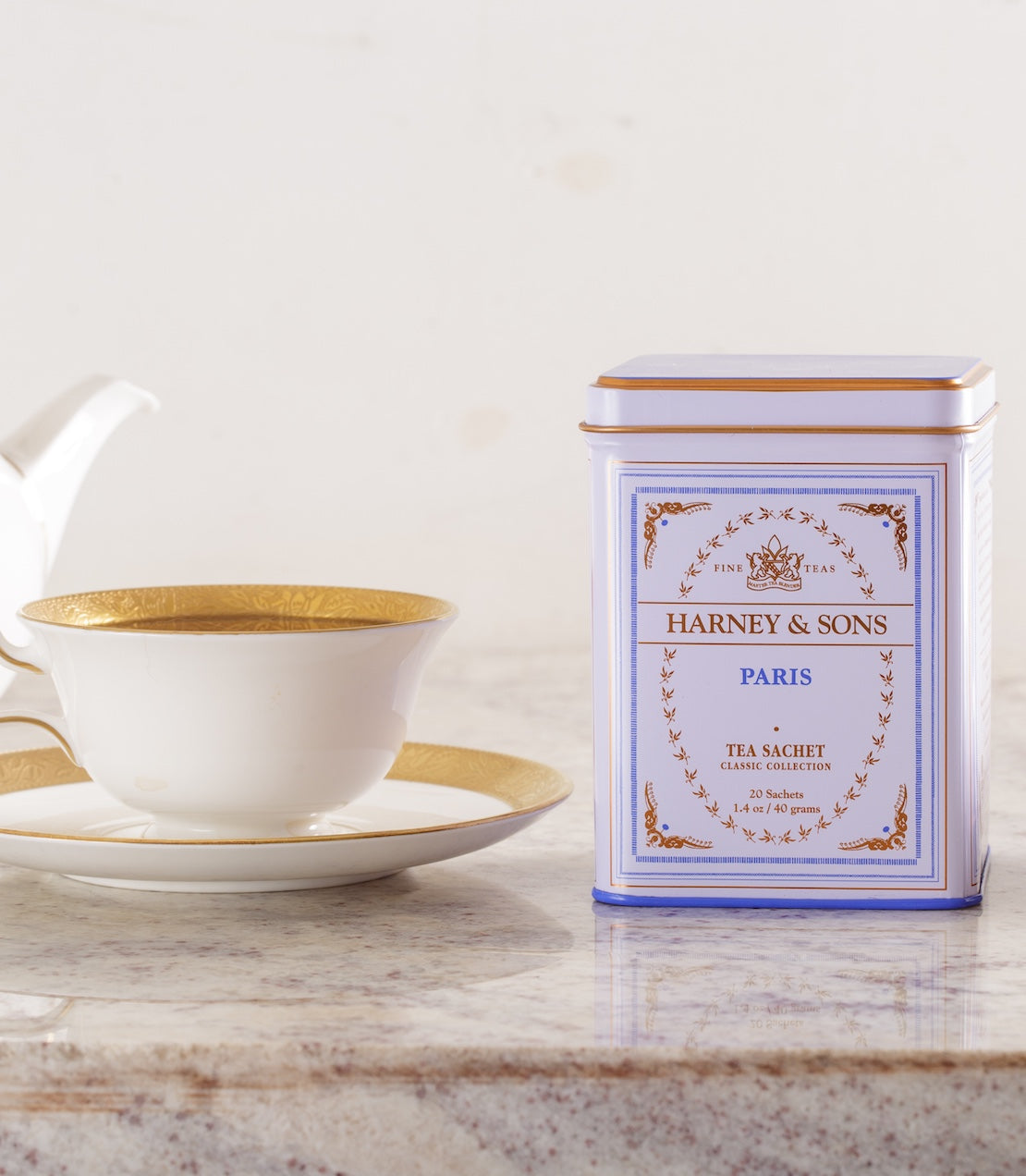 Té Clásico de París - Lata de 20 Bolsitas