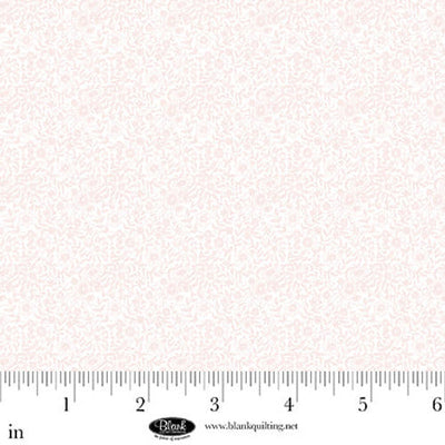 Parisian Snippets Digital Pink Floral Cotton Fabric - 44"/45" Per Yard