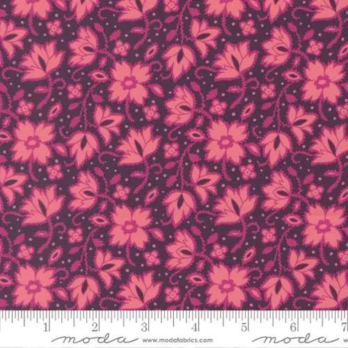 Tissu en coton Parlor Soul Shine Prune - 44"/45" par yard