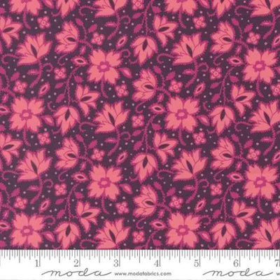 Tela de algodón Parlor Soul Shine Ciruela - 44"/45" por yarda