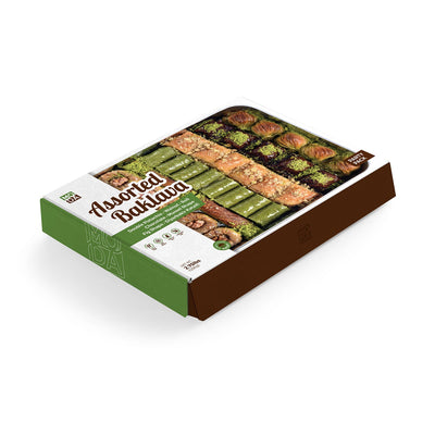 Moda Baklava – Surtido, Paquete para fiestas 2,75 lbs (1250 g)