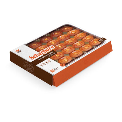 Galletas de sémola en almíbar Moda (Şekerpare) – Paquete para fiestas, 25 unidades, 1040 g