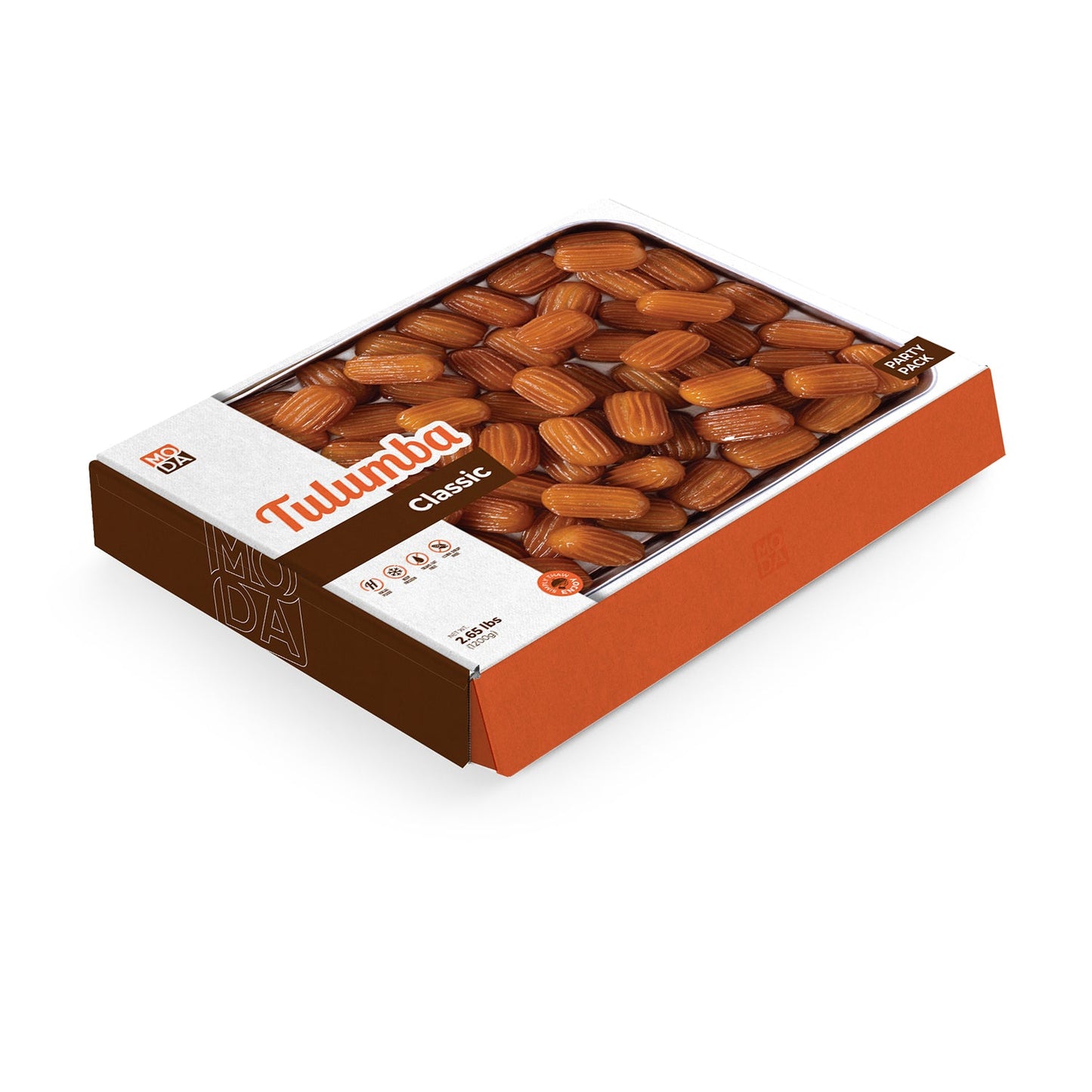 Moda Tulumba – Classic Syrup-Soaked Pastry, Party Pack 2.65 lbs (1,200 g)