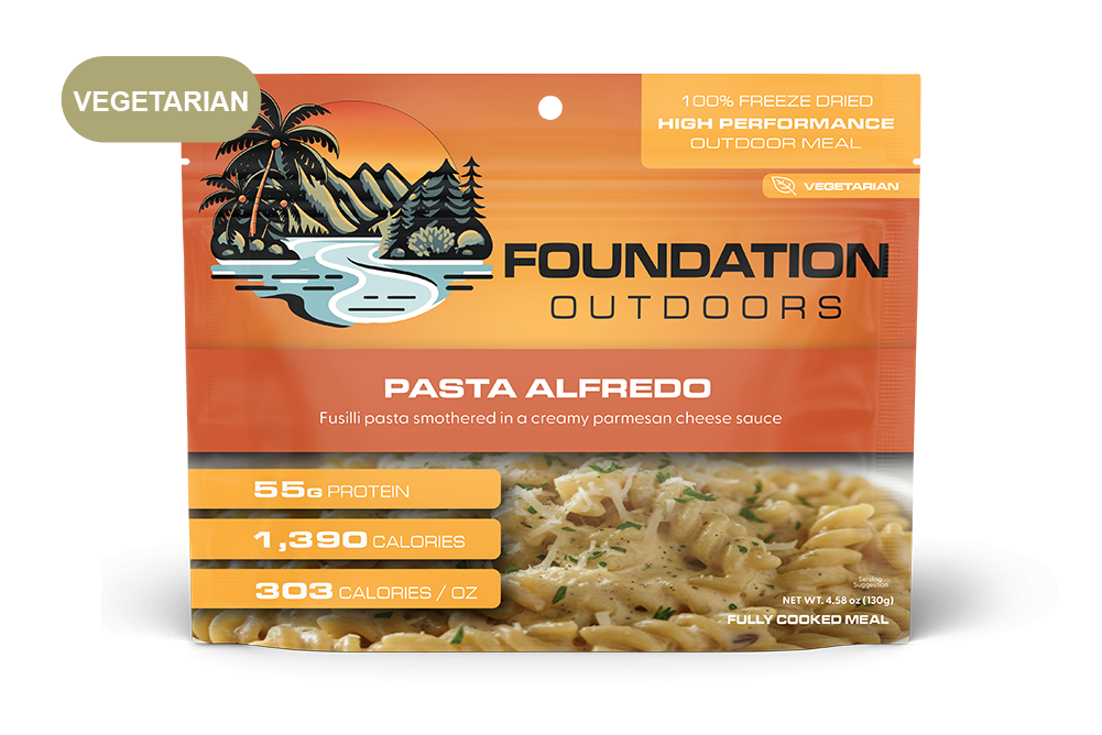 Repas de pâtes Alfredo gourmet