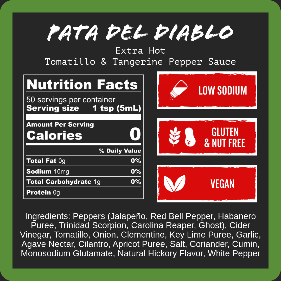 La collection de sauces piquantes Infernal Four